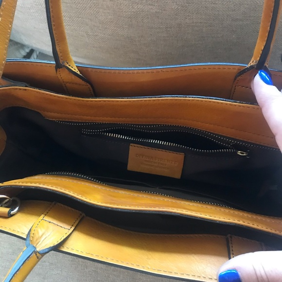 DIVINA FIRENZE ITALIAN LEATHER LADIES BAG! - Picture 2 of 6
